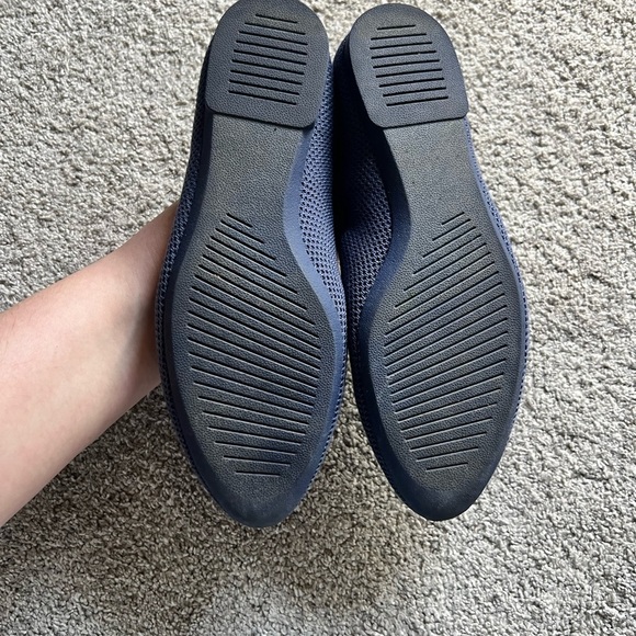 Allbirds Tree Breezers Point Women’s Size 10.5 Navy Blue Knit Ballet Flats - Picture 5 of 5